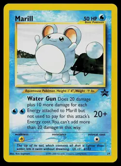 Pokemon Card - Marill Wotc Black Star Promo 29 Promo - Image 1
