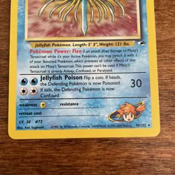 Pokemon TCG Misty's Tentacruel Gym Challenge 10/132 Unlimited Holo Rare - Image 5