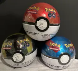 Pokemon Go Poke Ball Tin Great Ball, Ultra Ball, and Poke Ball Designs - Image 1