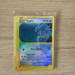 Pokemon Card Seadra 58/147 Reverse Holo Aquapolis Set - Image 1