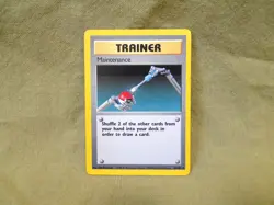Pokemon Trading Card - Base Set: Maintenance 83/102 - Image 1