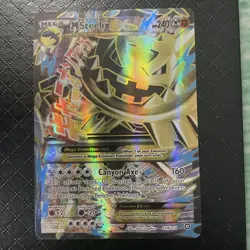 M Steelix EX (Full Art) Ultra Rare XY - Steam Siege 109/114 NM Pokemon TCG - Image 1