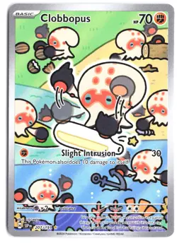 Clobbopus 207/191 Illustration Rare Surging Sparks Pokemon NM - Image 1