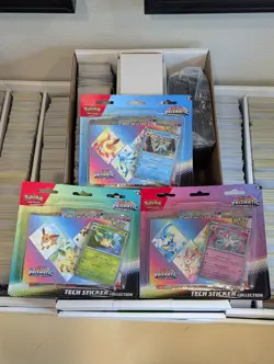 Pokemon Evolutions 3 Pack Blister Sticker(leafeon, glaceon and sylveon) - Image 1