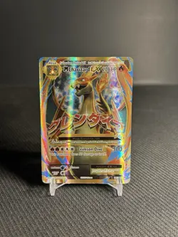 Pokemon TCG M Charizard EX (Full Art) 101/108 Evolutions Holo LP - Image 1