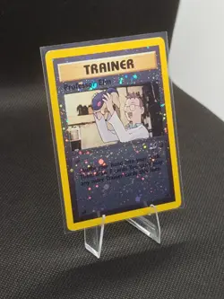 Professor Elm Holo Trainer – NM Vintage Pokemon TCG – Black Star Promo 3 - Image 2