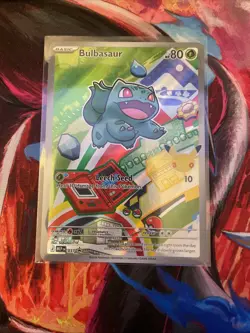 Bulbasaur First Partner Illustration 037 NM Pokemon Card TCG Promo - Image 1