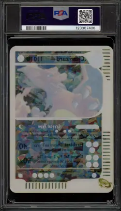 Pokemon Charizard Skyridge Crystal Box Topper #9 PSA 7 - Image 2