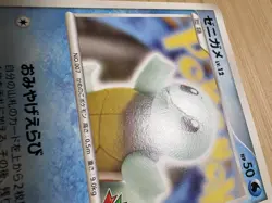 Pokemon Card Squirtle 009/DPt-P 2009 Pokemon Center 10th Anniversary Japanese - Image 3
