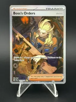Boss's Orders (Ghetsis) 265/193 Paldea Evolved Pokemon NM/M - Image 1