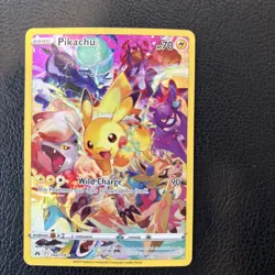Pikachu Full Art Holo Secret Rare 160/159 Crown Zenith Pokemon TCG Card - Image 1