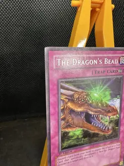 Yu-Gi-Oh! The Dragon's Bead LOD-043 1st Edition Rare Trap Card MP - Image 2