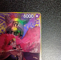 Eustass Kid SR Parallel ST10-013 Compass Art Japanese One Piece Card - Image 4