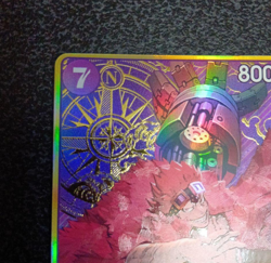 Eustass Kid SR Parallel ST10-013 Compass Art Japanese One Piece Card - Image 5