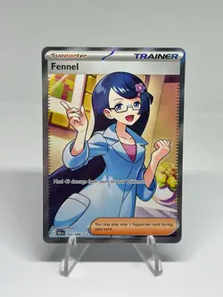 Fennel 162/086 Full Art Trainer Pokemon TCG SV: White Flare Near Mint - Image 1