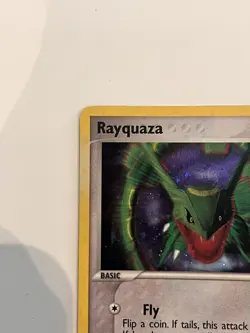Rayquaza Holo 3/17 POP Series 1 Pokemon Card 2006 – Lightly Played - Image 4