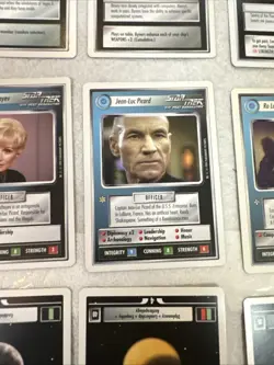 Star Trek CCG 76-Card Rare Card Lot Lightly-Played - Image 2