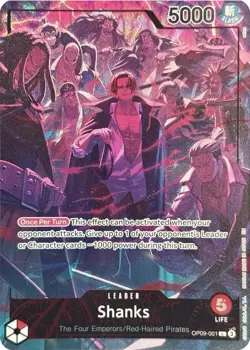 Shanks (English Version 2nd Anniversary Set) [One Piece Promotion Cards] Foil Ne - Image 1