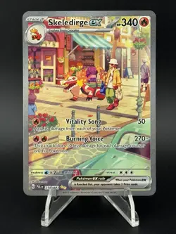 Pokemon TCG Skeledirge EX 258/193 Paldea Evolved Special Illustration Rare Card - Image 1