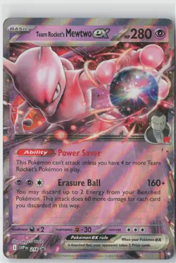 Team Rocket's Mewtwo ex - Holo Promo SV: Scarlet & Violet Promo Cards 216 NM - Image 1