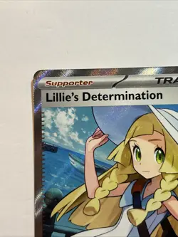 Pokemon Lillie’s Determination Full Art Trainer Mega Evolution Card 169/132 - Image 2