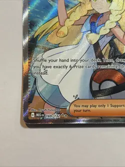 Pokemon Lillie’s Determination Full Art Trainer Mega Evolution Card 169/132 - Image 5