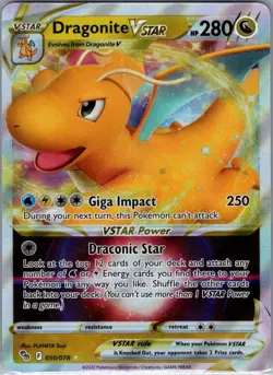 Dragonite VSTAR 050/078 Pokemon GO - Pokemon Card - NM - Image 1