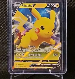 Pikachu V SWSH061 SWSH: Sword & Shield Promo Cards Holo - Image 1