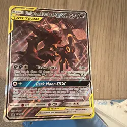 Umbreon & Darkrai GX SM241 TAG TEAM Promo Holo 270 HP Pokemon TCG Card - Image 1