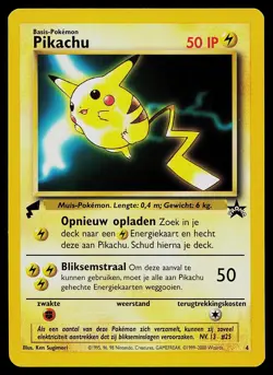Pokemon Card - Pikachu Wizards Black Star Promos 4 Promo - Image 1