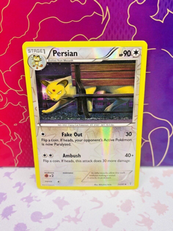 Pokemon TCG Persian 54/83 Reverse Holo XY Generations NM 2016 - Image 1