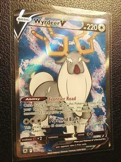 Pokemon TCG Wyrdeer V Astral Radiance 180/189 Holo Full Art Ultra Rare - Image 3
