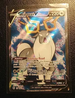 Pokemon TCG Wyrdeer V Astral Radiance 180/189 Holo Full Art Ultra Rare - Image 4