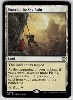Emeria, the Sky Ruin Rare Commander: Secrets of Strixhaven 368 MTG NM 2026 - Image 1