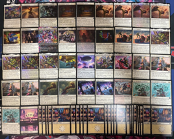 MTG - NINJA TURTLES LEONARDO THEME MONO WHITE DECK - WORLDLY WARRIOR, CUTTING ~ - Image 1