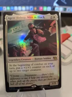 Agent Bishop, Man in Black Teenage Mutant Ninja Turtles Foil - Image 1