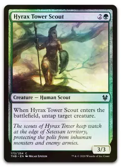 Hyrax Tower Scout #173 (Foil) (NM) Theros Beyond Death THB Magic MTG - Image 1