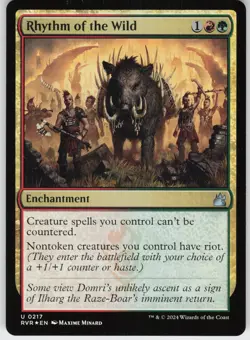 FOIL RHYTHM OF THE WILD 217 UC NEAR MINT - Image 1