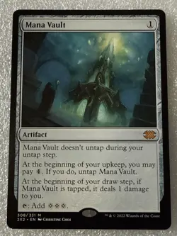 MTG English Mana Vault NM Normal Double Masters 2022 - Image 1