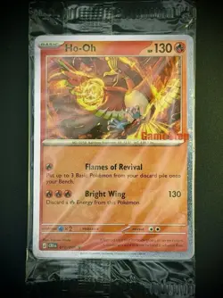 Ho-Oh 010/086 Galaxy GameStop Promo Stamped Sealed - Pokemon Chaos Rising - Image 1
