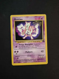 Mewtwo WOTC Promo #3 Movie Promo - Black Star Promo - Pokemon TCG - Image 1