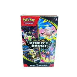 Pokemon Mega Evolution Perfect Order Booster Bundle 6 Total Packs BRAND NEW 🔥 - Image 1