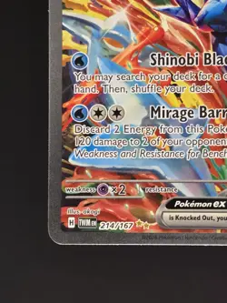 Pokemon Greninja ex SIR Twilight Masquerade 214/167 - Image 5