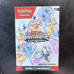 Pokemon TCG Prismatic Evolutions Booster Bundle Box 6 Packs English 2025 Eevee - Image 1