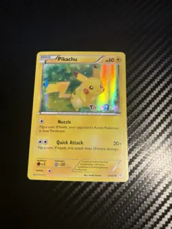 Pokemon TCG Pikachu Toys R Us Promo Holo 026/083 Stamped - Image 1