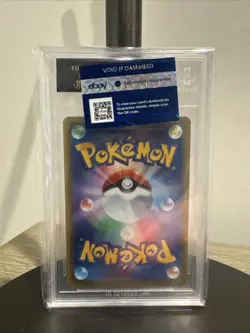 BULBASAUR POKEMON 337 S-P 2022 ILL CONTEST PROMO BLACK LABEL JAP BGS 10 - Image 2