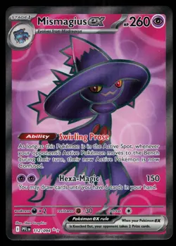 MISMAGIUS EX 112/094 ULTRA RARE PHANTASMAL FLAMES POKEMON NM - Image 1