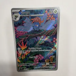 Pokemon TCG Gloom Illustration Rare Full Art Holo 198/197 Obsidian Flames EN - Image 3
