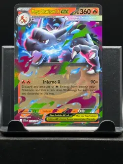 2025 Mega Evolution – Phantasmal Flames Mega Charizard X EX Holo t - Image 1
