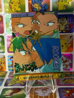 Pokemon Pikachu HOLO Vintage Pocket Monsters Prism Sticker 1998 Bandai Ninetndo - Image 2